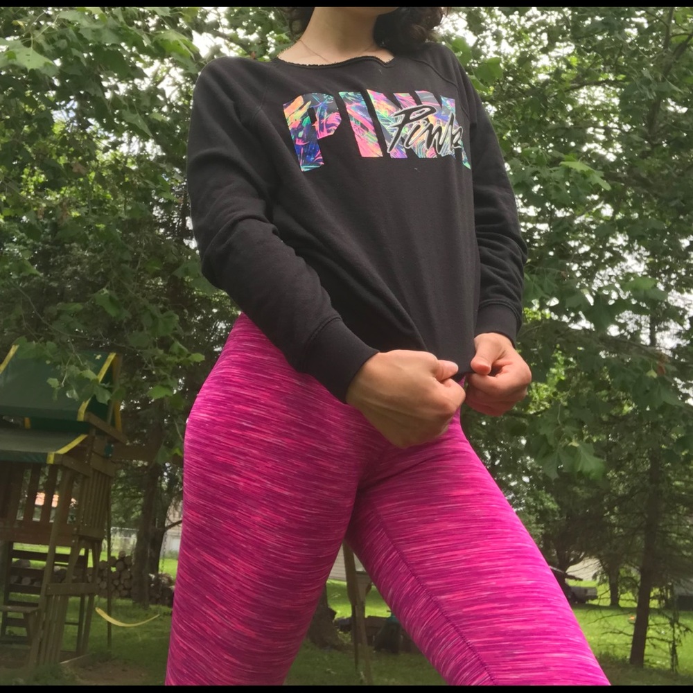 Victoria’s Secret Pink crew neck hoodie